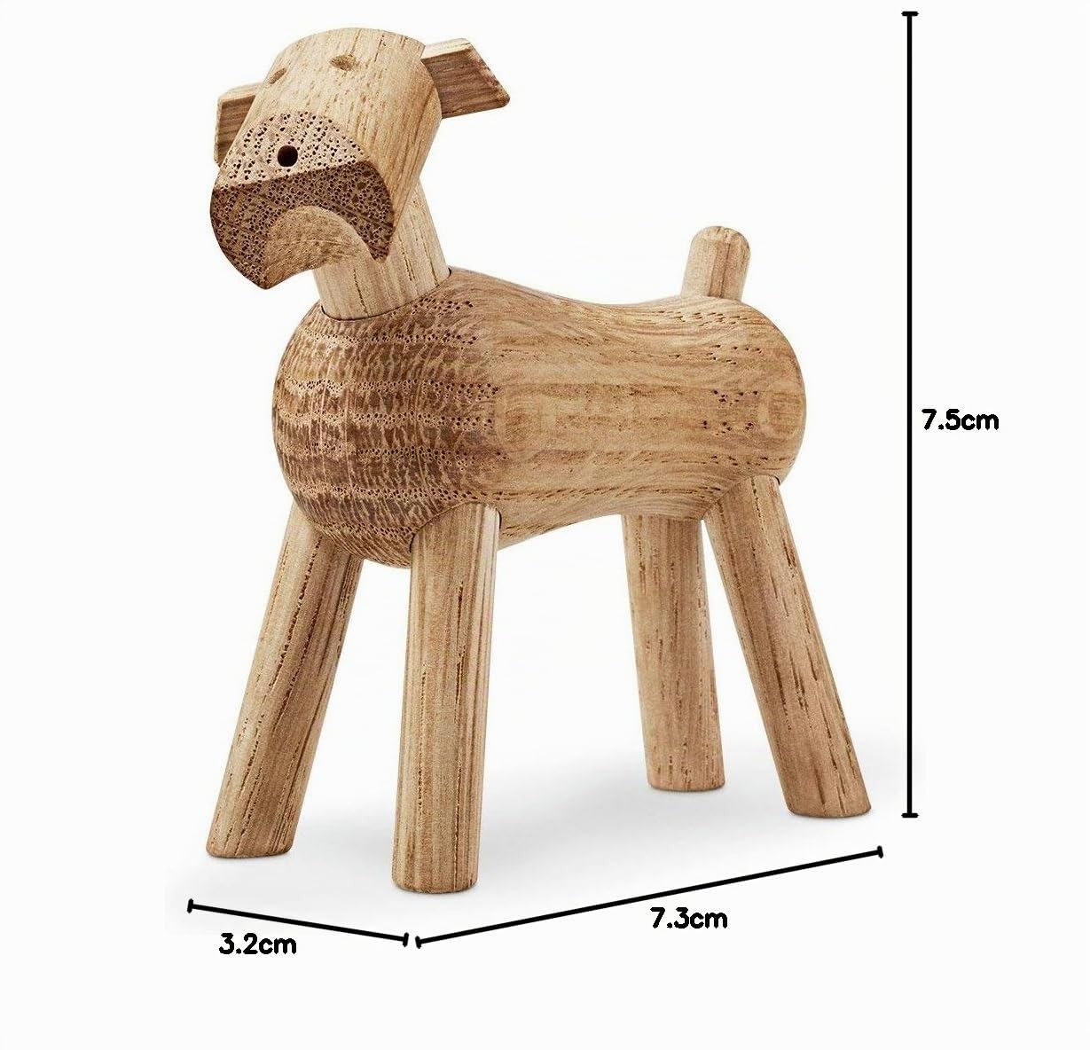 Kay Bojesen Tim Figuren 8.5 cm Holzfiguren Weihnachtsdekoration, Holz hell