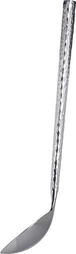 Miniatura 3 de Carlisle FoodService Products Cucharón martillado de acero inoxidable 60208, 8.75 pulgadas - 1 onza