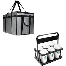 musbus Premium Insulated Food Delivery Bag XXL - 23x14x15 inches Waterproof Catering Supply Bag for Hot Food D&musbus Portable Drink Carrier Suitable for Doordash Accessories Grubhub Postmates Drivers
