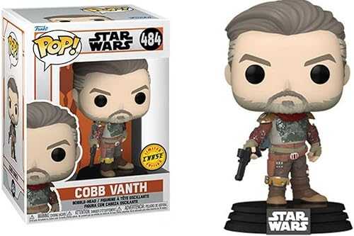 Miniatura 2 de POP Star Wars The Mandalorian - Cobb Vanth The Marshal Figura de vinilo de Chase Funko edición limitada (paquete con funda protectora de caja