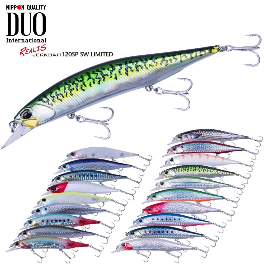 DUO Leurre à suspension Realis Jerkbait 120SP SW AHA0087 (2795