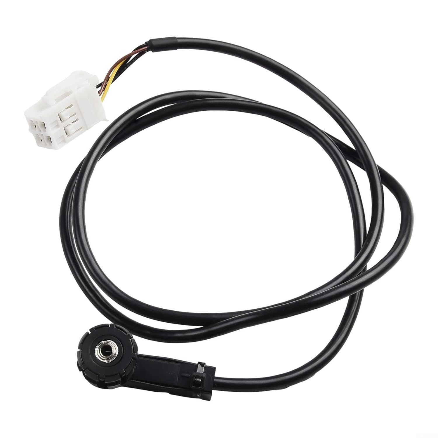 for Aux Input Radio Cable for Mercedes-Benz C-Class W203 CLK W209 Replaces A2034401808 4Pin Interface Car Audio & Video Adapters Compatibility with