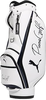 Puma Golf Basic Caddy Bag 090886, Bright White/deep Navy, One Size