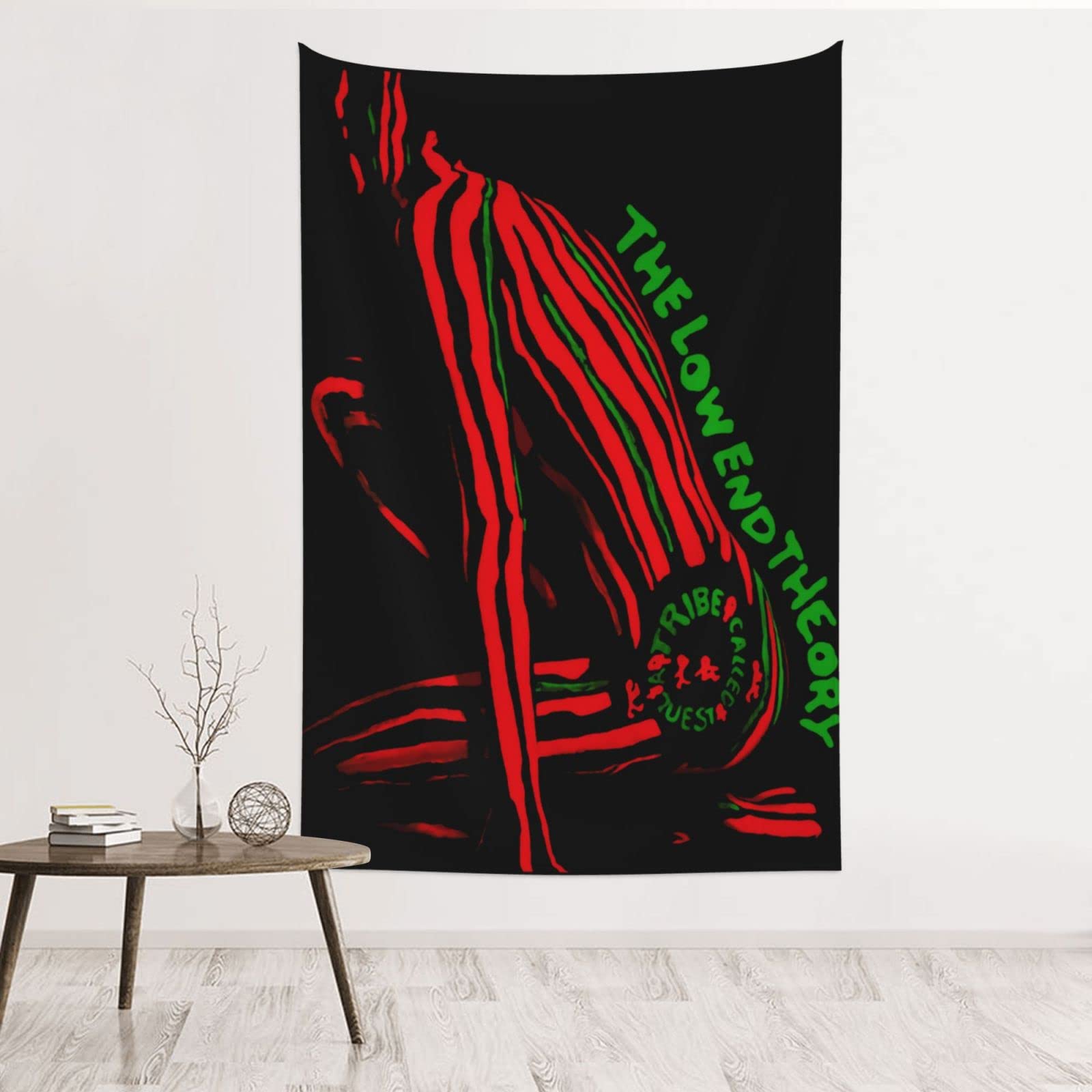 BeverlyJHoward A Tribe Rock Called Quest Band Tapestry Wall Hanging Tapestry 3D Printed Art Tapestry Home Decor 60x40 Inches