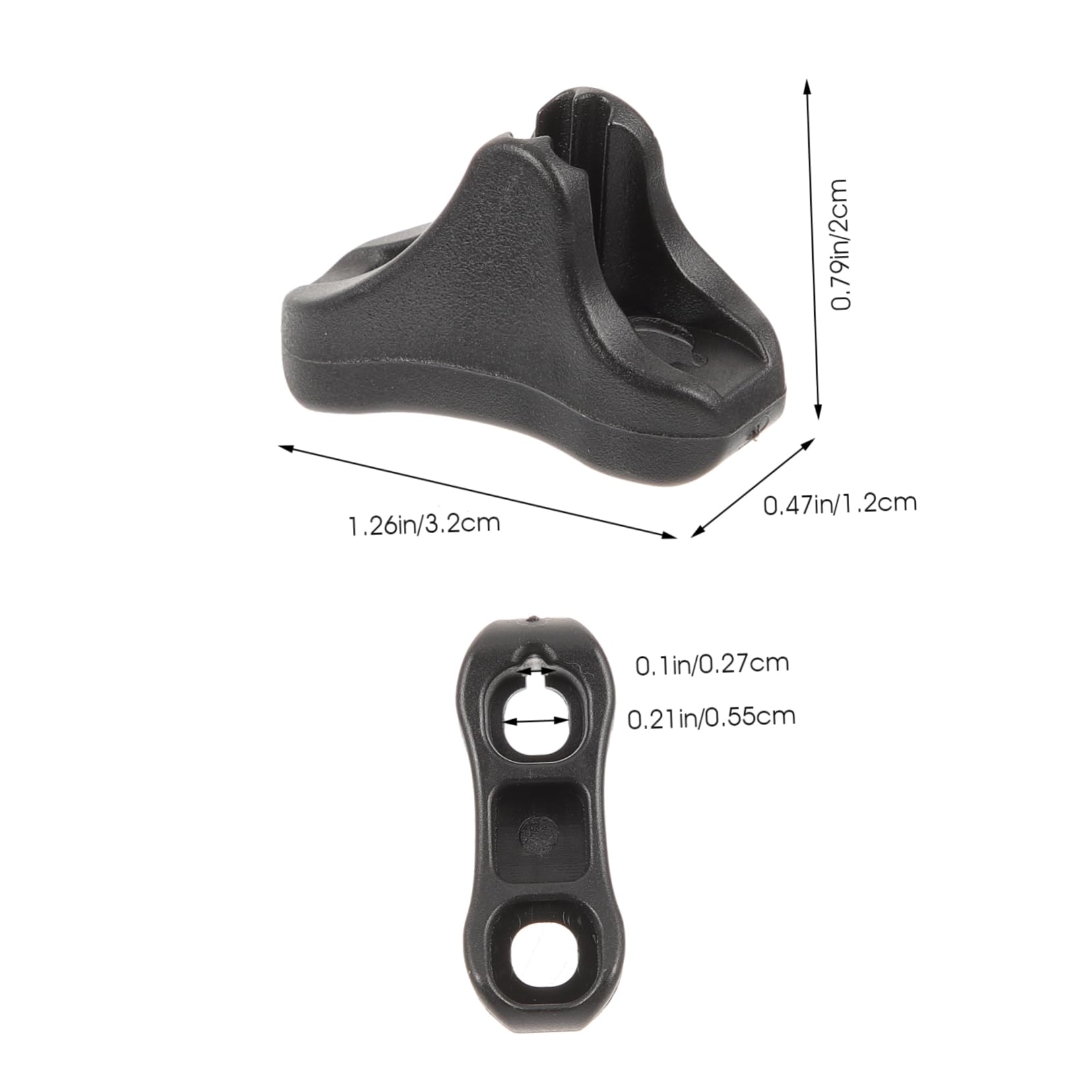 balacoo Secure Your Tent 50pcs Rope Adjusters Wear-Resistant Lightweight and Easy to Use Fasteners