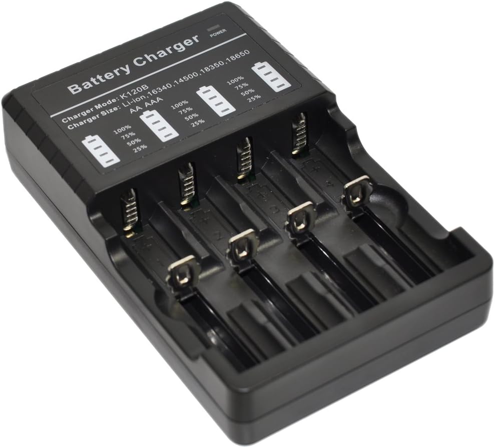 8X 14250 Battery+Charger K120 K-120 K135 Universal Dual Top Button 280mah li-ion Rechargeable 3.7V s1a