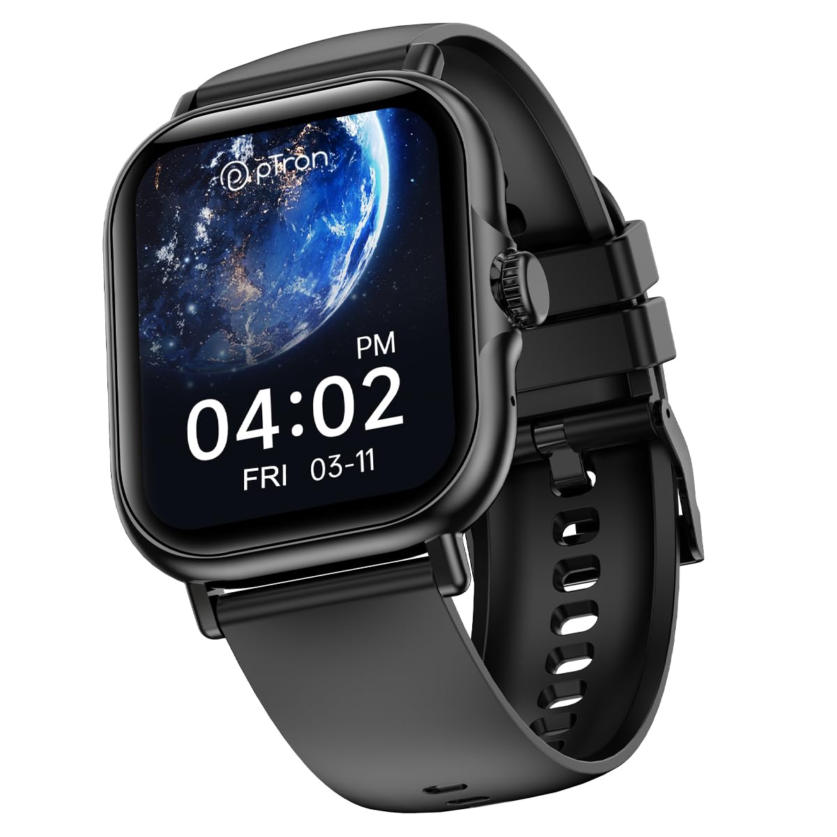 Ptron Newly Launched Reflect Callz 01 Smartwatch With Bluetooth