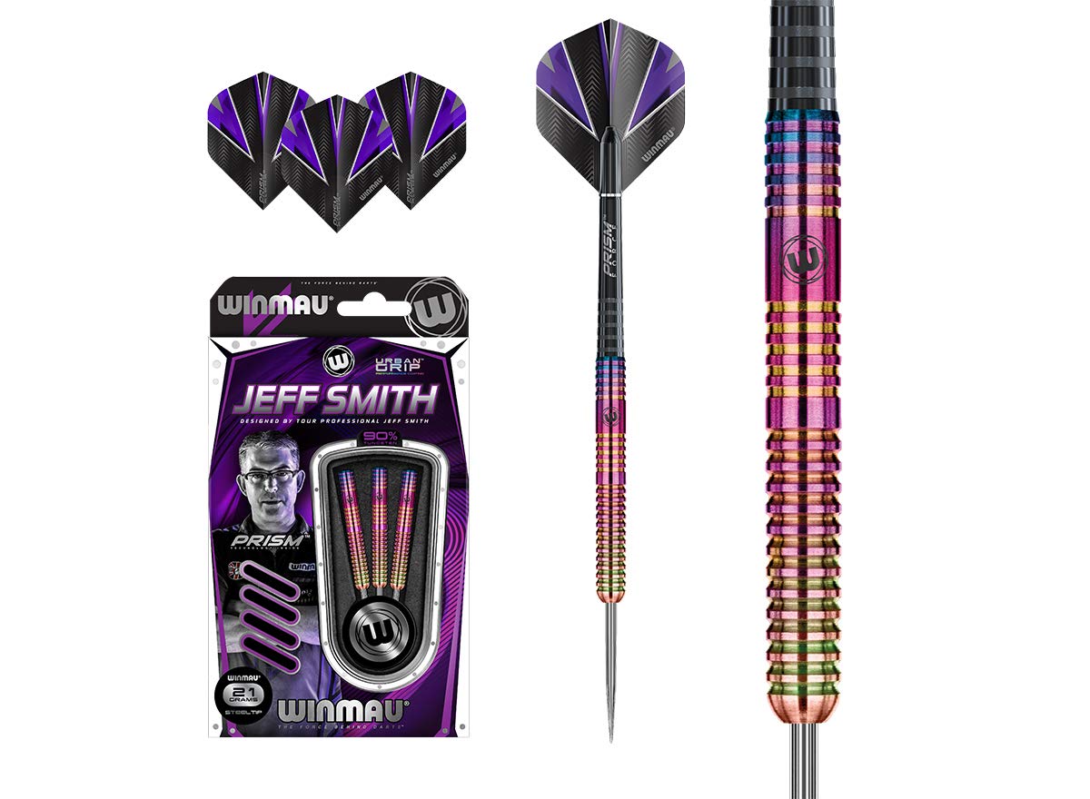 Winmau - Jeff Smith Darts - Steel Tip - 90% Tungsten - 21g 23g 25g