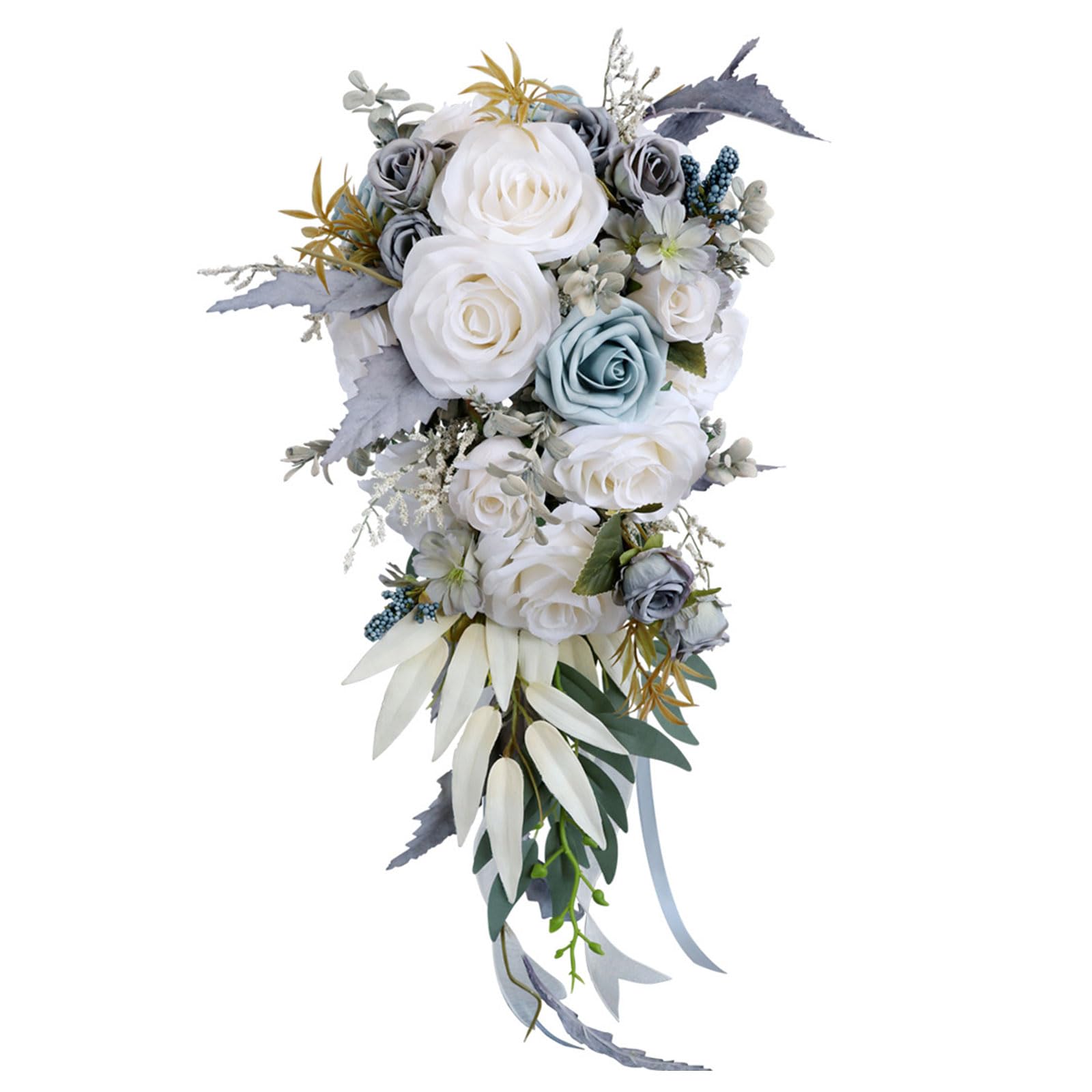 OSNIYAW Bouquets Artificial Flower Arrangement for Ceremony, Anniversary, Photography Props, Wedding Party Centerpieces Wedding Reception