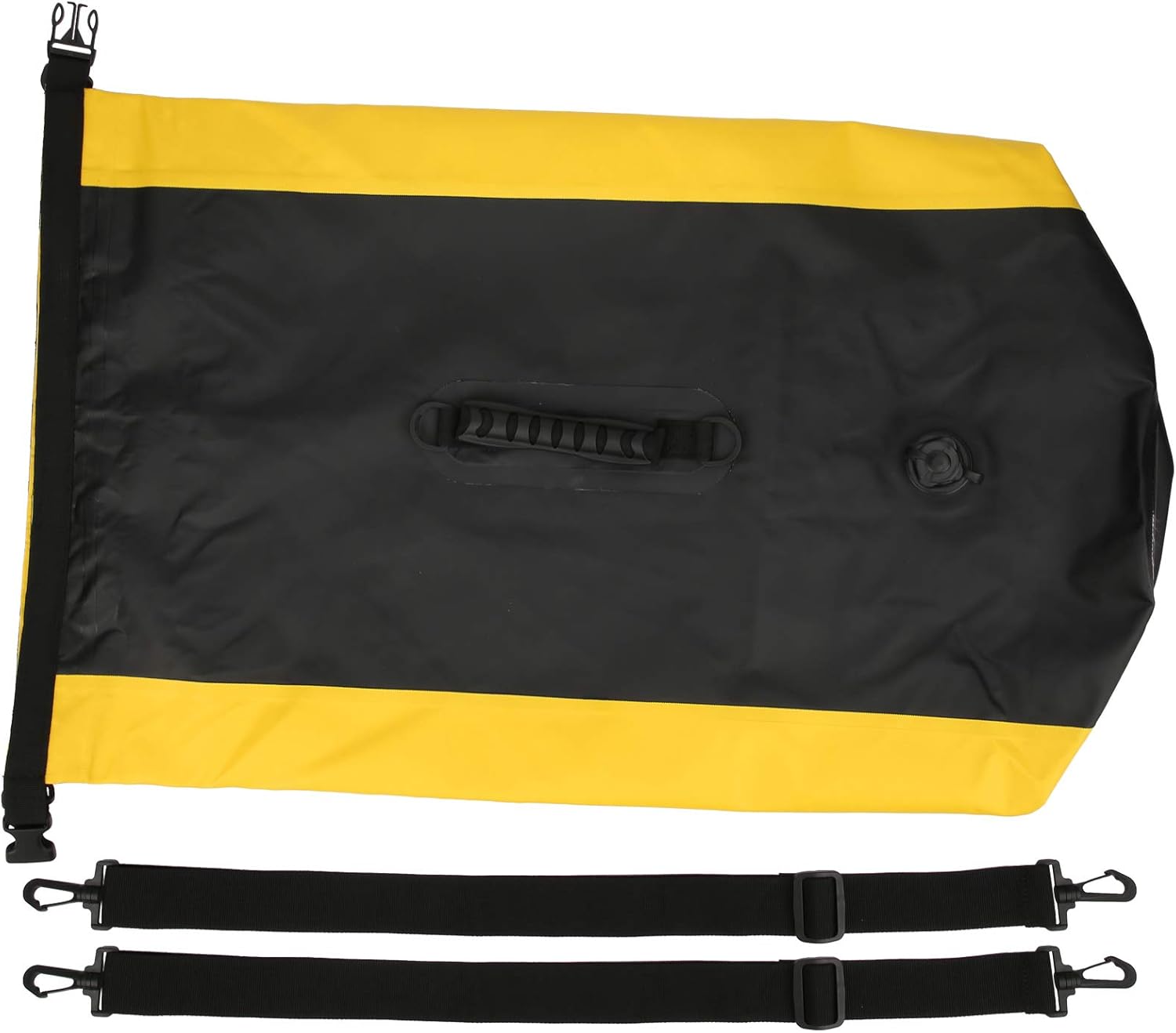 plplaaoo Outdoor Dry Bag Lightweight Inflatable Backpack for Beach Swimming Drifting Diving Transparent PVC Film 60L Capacity 500D PVC Mesh Cloth Plastic As Pictures Shown 76x47cm 813g