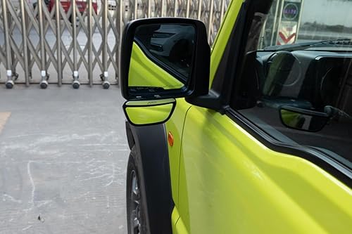 Miniatura 7 de Paquete de 2 espejos retrovisores laterales para Jeep Wrangler TJ 1997-2006, accesorios exteriores ajustables con rotación de 360 grados, gran