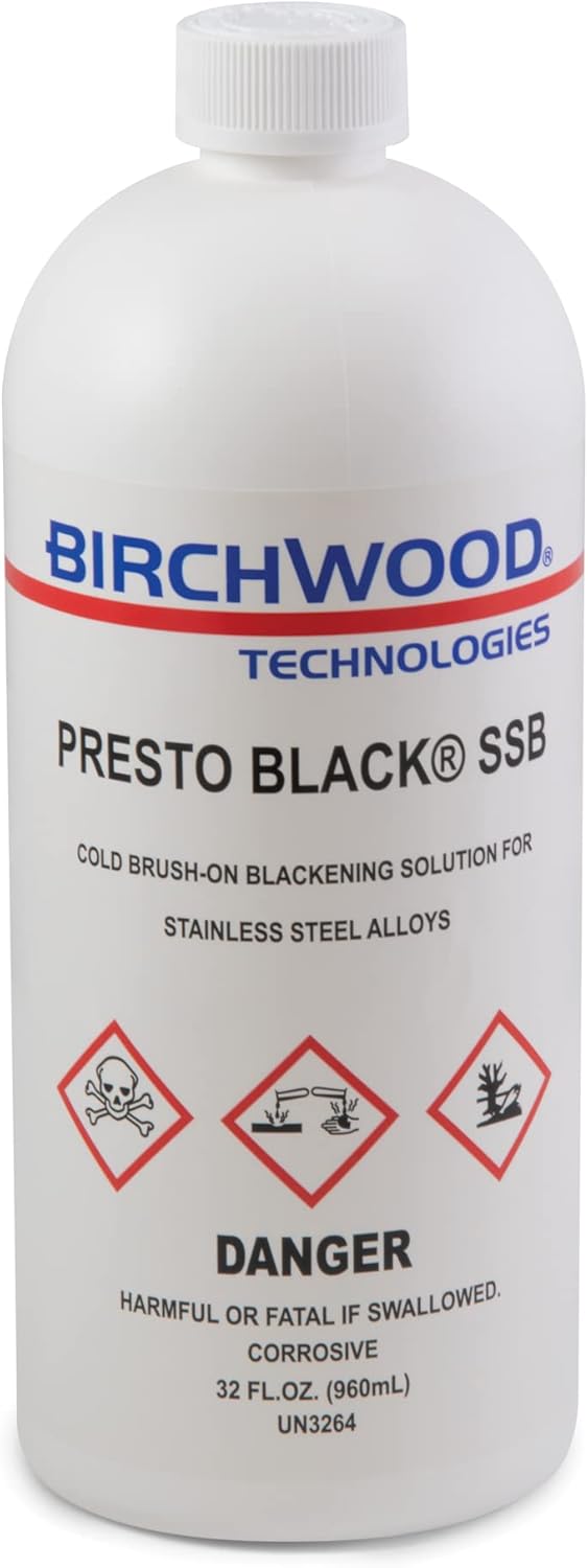 Birchwood Presto Black Stainless Steel Blackener (SSB