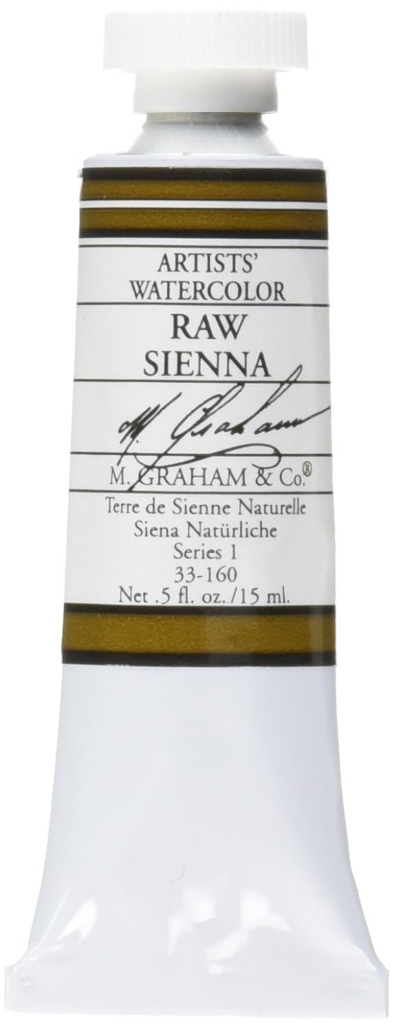 M. Graham 30ml Tube Watercolour Paint, Raw Sienna