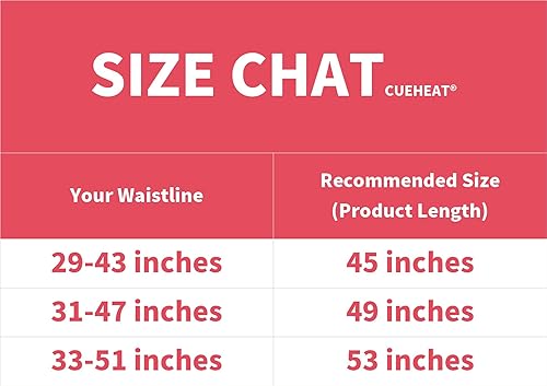 Miniatura 6 de CUEHEAT Cinturón de cintura con calefacción, almohadilla térmica inalámbrica para espalda baja, calefacción eléctrica y masaje, funciona con pilas