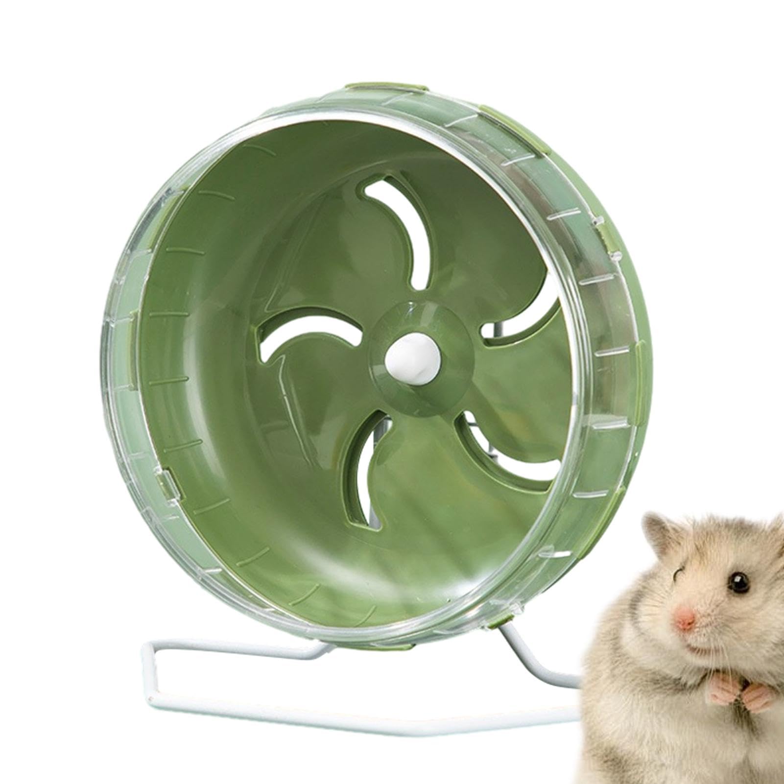 Ruota Per Criceti 29,5x16,5x14 Cm – Con Sfera Da Corsa, Lavabile, Sicura, Per Furetti E Piccoli Animali