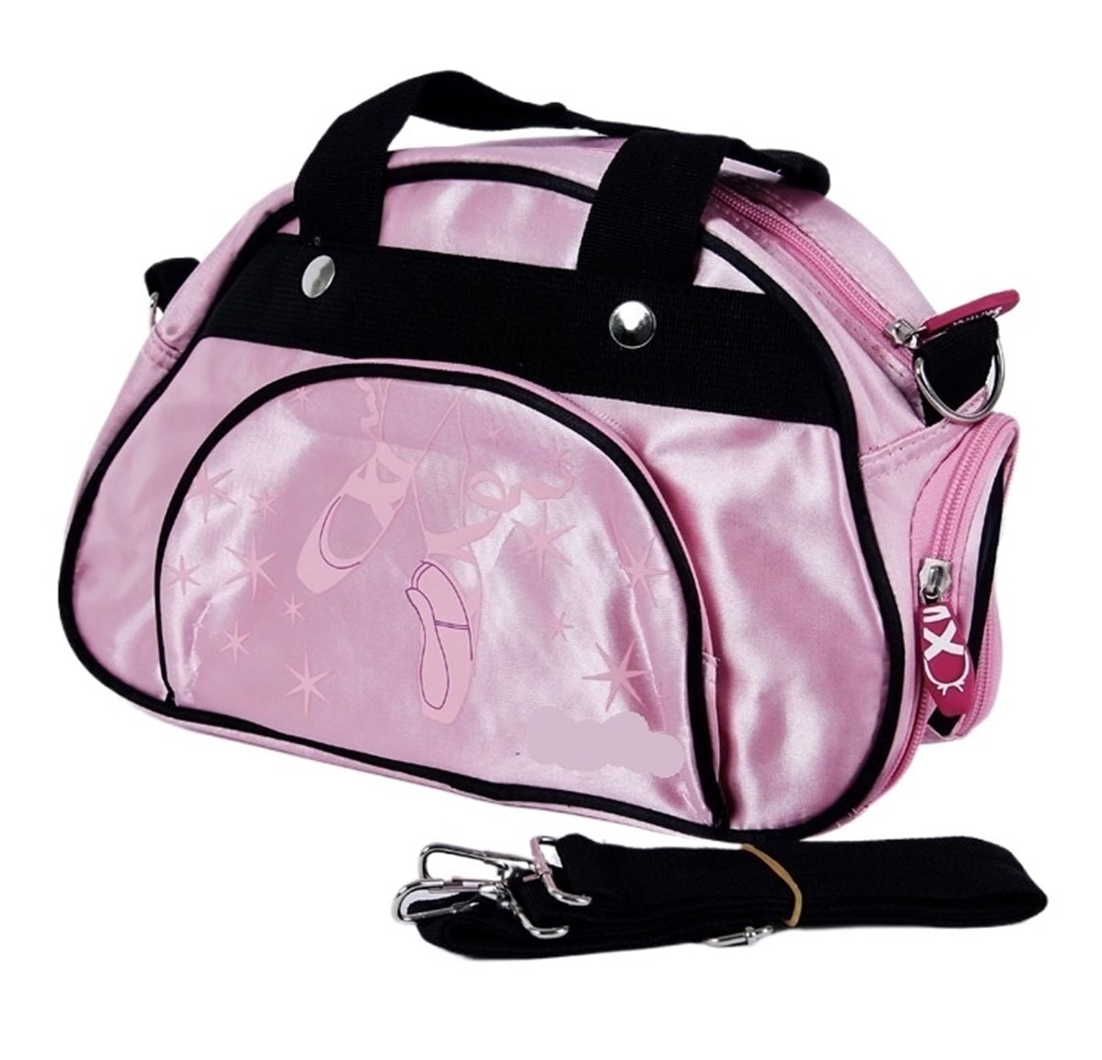 Sac de Ballet Rose for Fille, Sac Messager Sport, Rangement Chaussures Grande capacité(Pink)