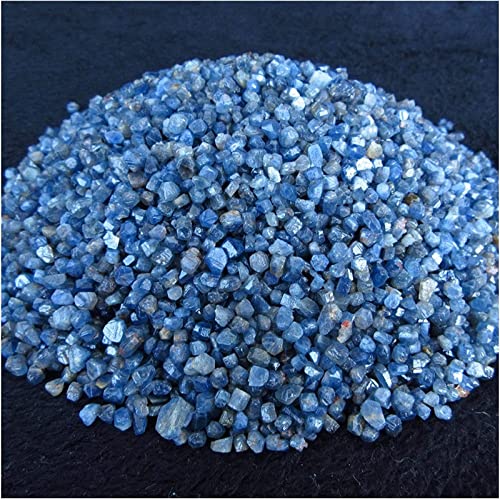 Saphir bleu naturel brut, corindon de collection pour lithothérapie