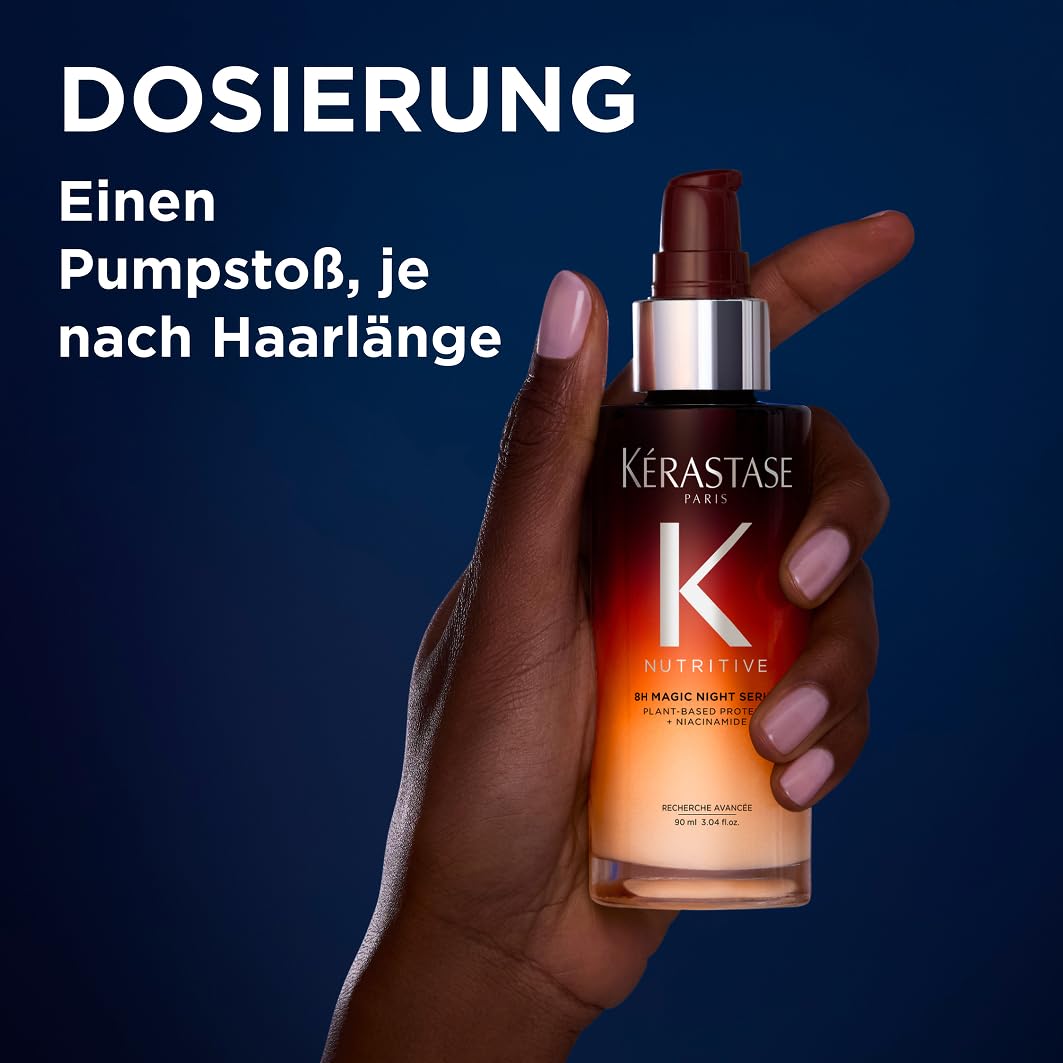 Kérastase Nutritive 8H Magic Night Serum, Nachtserum für normales bis leicht trockenes Haar