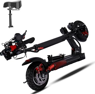 U7 1000W Off-Road Electric Scooter for Adults, 28-30MPH & 28Miles Range, 10" Off-Road Tires, Dual Suspension & Brakes, 330LBS Load, Foldable Commuter Scooter