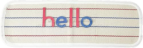 Miniatura 5 de UKELER Alfombra Montessori para niños, alfombra de juego para guardería, alfombra de trabajo de algodón, alfombra pequeña tejida a mano, 23.6 x 7.8