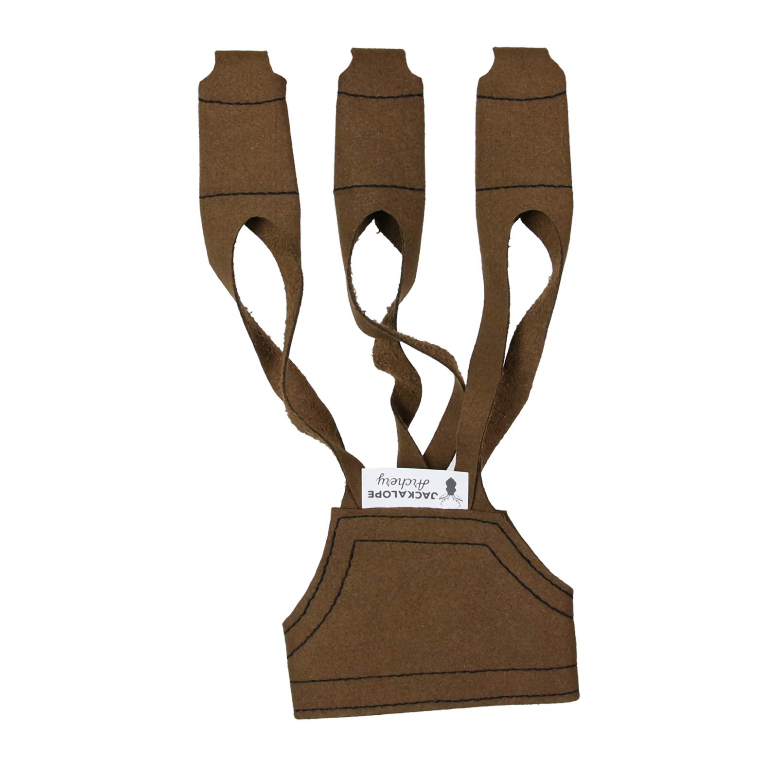Jackalope Cross X minimalistischer Schießhandschuh aus Microfaser | doppelt verstärkte Fingerkuppen, atmungsaktiv und wasserabweisend, Klettverschluss am Handgelenk