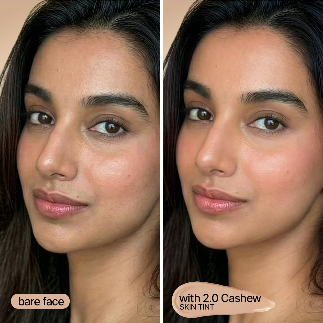 Sotrue 4-in-1 Skin Tint with SPF 30, Light Coverage, Dewy Finish, Hydrating & Priming Formula with Collagen Peptide, NMF Complex & Vitamin E – Cashew - Image 4 thumbnail