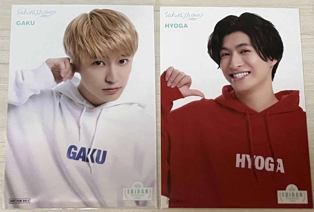 Sakurashimeji さくらしめじ 田中雅功 髙田彪我 サイン入りチェキ Sakurashimeji さくらしめじ 田中雅功 髙田彪我 サイン入り