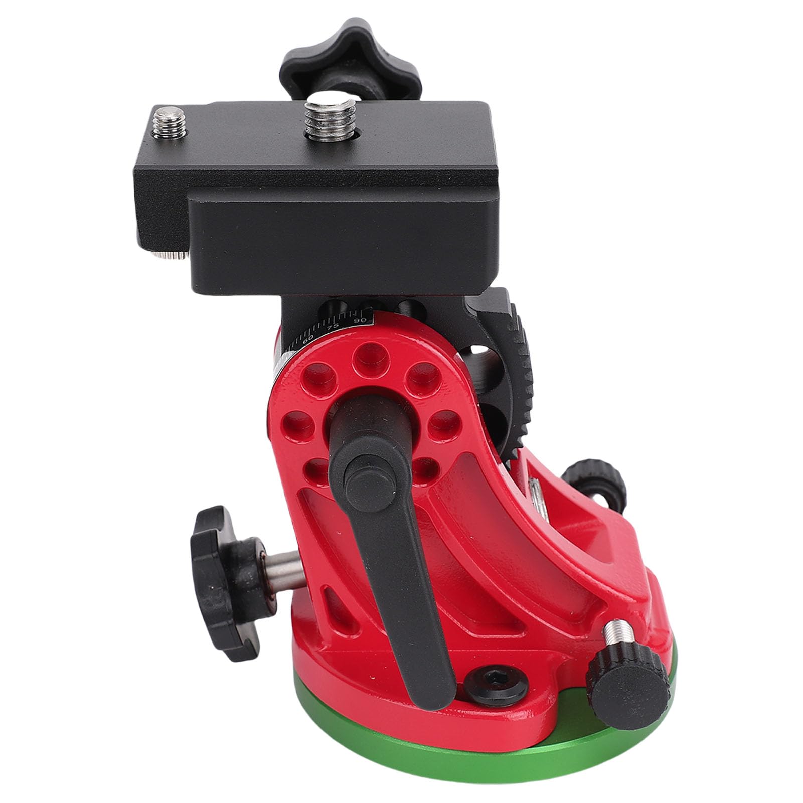 FILFEEL Base de Latitude Compatible Équatorial en Alliage d'aluminium à 90° pour Télescope, Suivi Astrophotographie, Éducation Astronomie – Filetage 3/8"