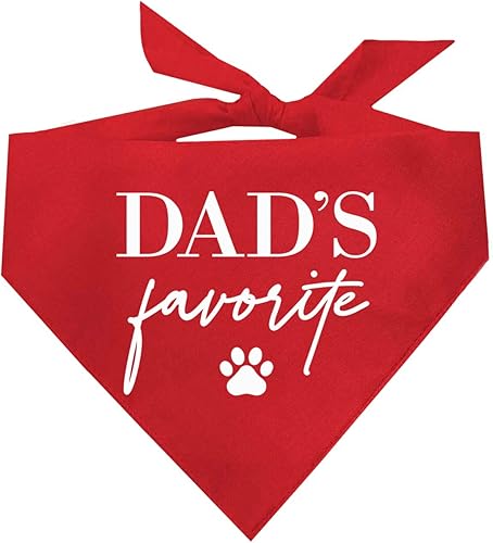 Miniatura 5 de Bandana para perro del día del padre favorita de papá (757 camuflaje, talla única)