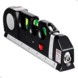 Trena Elétrica Digital 3 Medidas Com Led Luz Noturna para Medir Area Perimetro 0,5 a 18 metros Magik Variedades