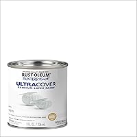 Vista 177 de Rust-Oleum Painter's Touch 1979502 - Pintura de látex, color negro brillante, 1 cuarto de galón