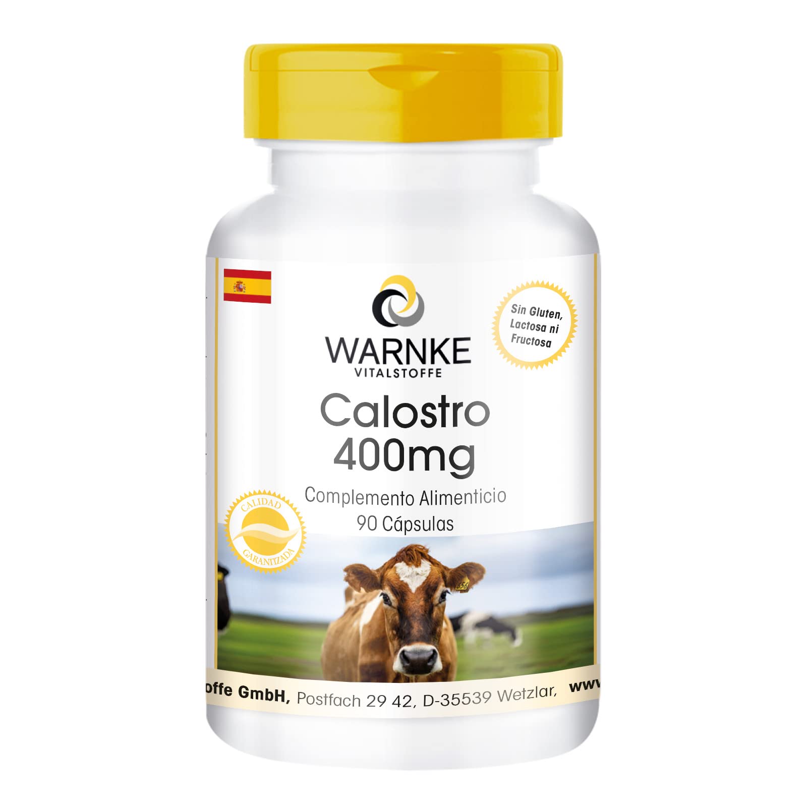 Colostrum 400mg, Rich In Amino Acids, BSE-Free, 90 India - View #2