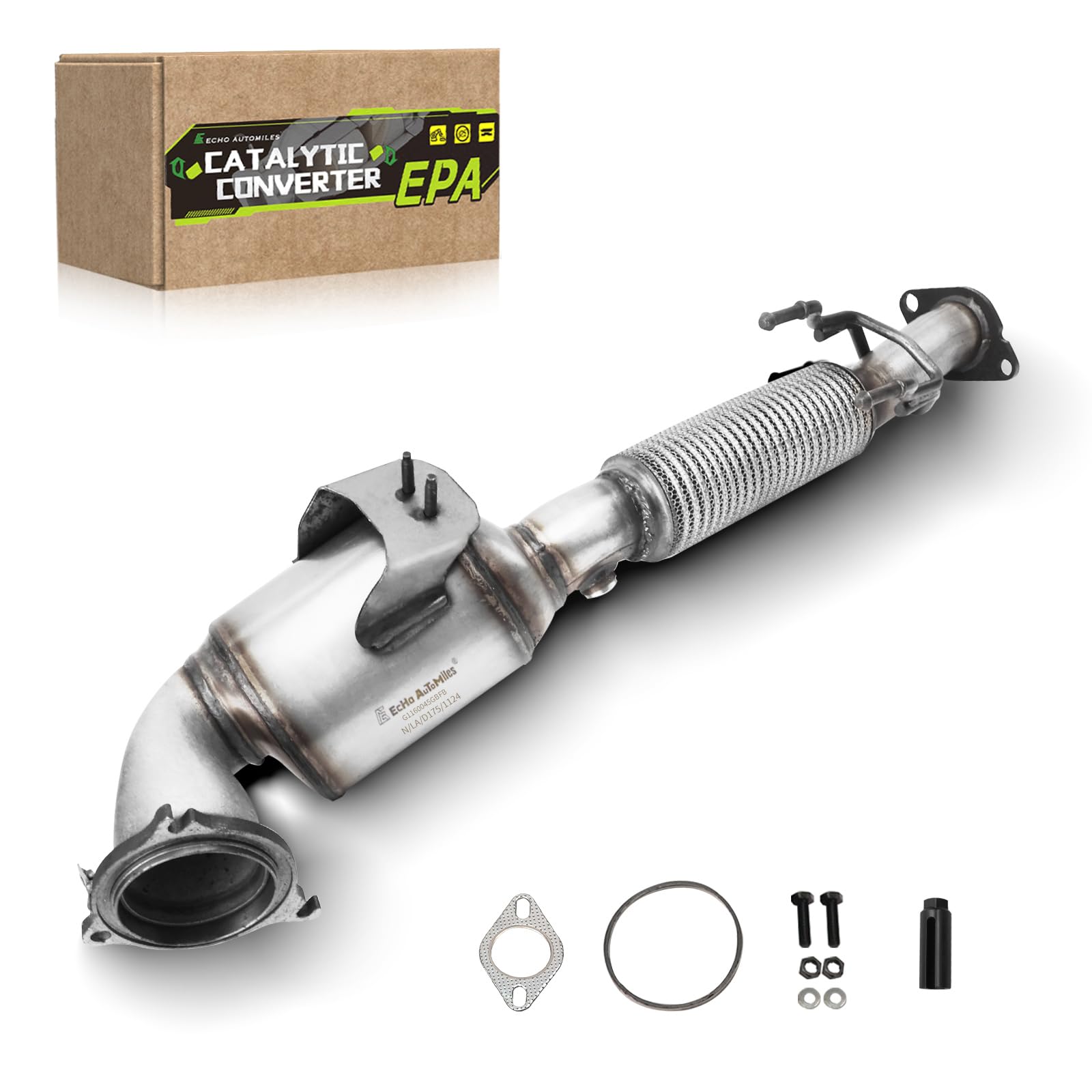 ECHO AUTOMILES Catalytic Converter Compatible with Ford Escape 2013 2014 2015 2016 L4 1.6L Turbo, Escape 2017 2018 2019 L4 1.5L【NOT FOR 2.0 TURBO】