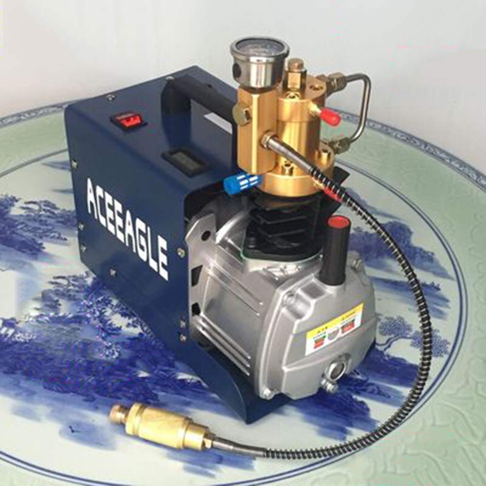 Bomba De Aire De Alta Presión, 1800W 30Mpa Compresor De Aire Eléctrico Bomba Para Pequeños Contenedores Menos de 1 L, incluyendo 0,35L, 0,45L, 0,55L