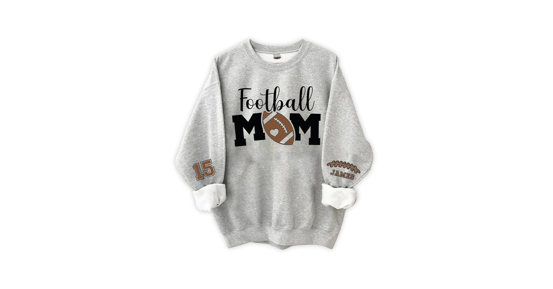 Amazon.com: IZI POD Personalized Football Mom Sweatshirt Amazon.com: IZI POD Personalized Football Mom Sweatshirt