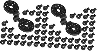 YARNOW 200 Peças De Trava De Pano De Sombreamento Clipe De Plástico Clipes Resistentes Lona À Prova De Água Ao Ar Livre Trava De Sombreamento Clipes De Aperto De Toldo Clipes De Barraca