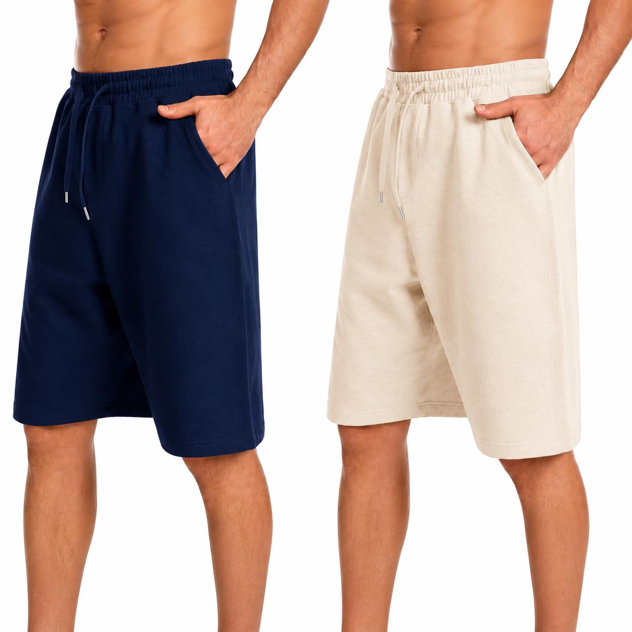 Shorts for Men | Cottan Casual Shorts | Comfortable and lightweighting | Men Shorts for Regular wear | Combo Pack of 2 | Sizes (S,M,L,XL,XXL,3XL,4XL,5XL)-picture-40
