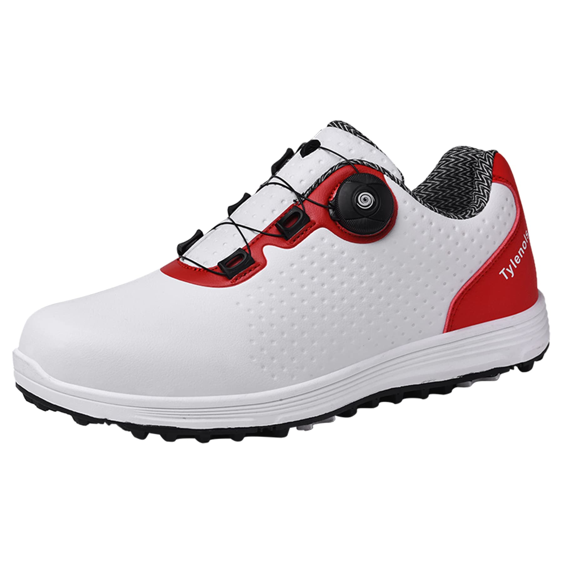 SDEQA wasserdichte Golfschuhe Für Männer Mit Drehbarer Schnalle Spikless Golf Sport Turnschuhe Große Größe Outdoor Casual