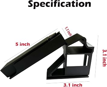 Workshap Riser System,Attachment for Ken Onion Blade Grinder,3-Piece Adapter Riser Set for Work Sharp Ken Onion Elite Knife Sharpening System