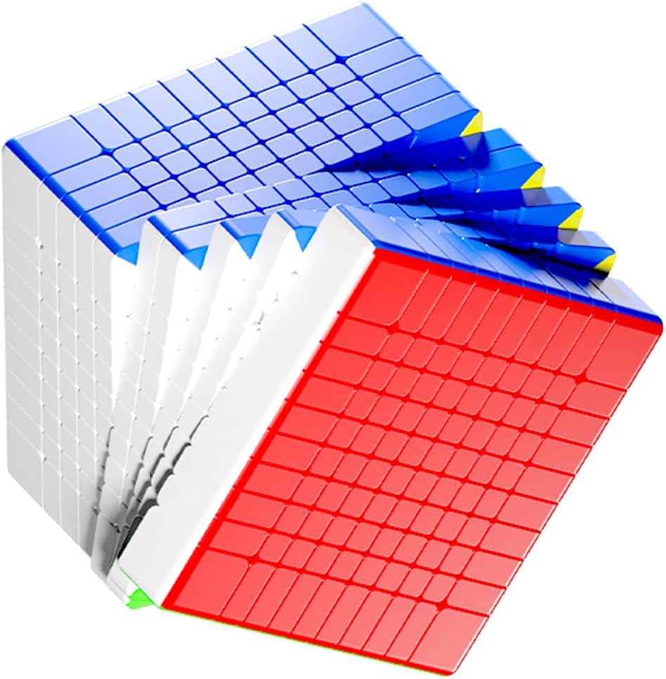 10x10 Speed Cube Stickerless Cube