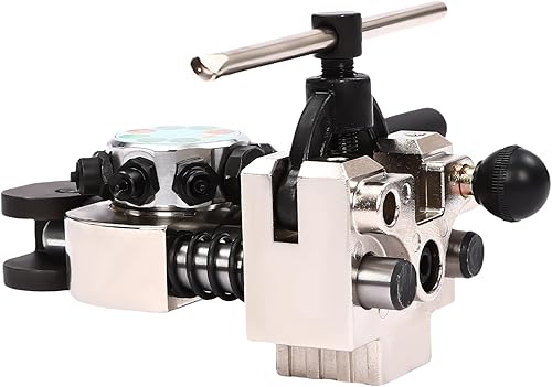 Miniatura 6 de LOYALHEARTDY Herramienta de abocinación, kit de herramientas de abocinación de freno, kit de línea de freno industrial universal automotriz con