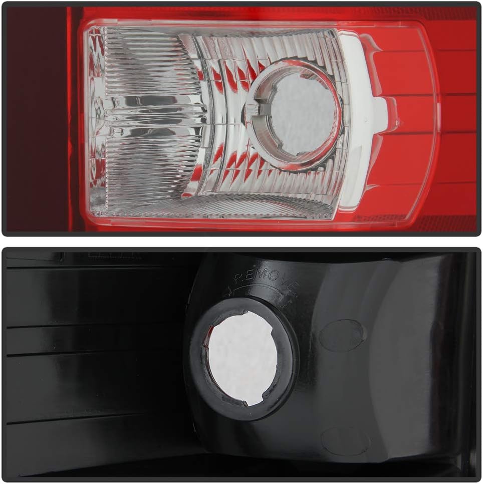 ACANII - For 2007-2013 Chevy Silverado 1500 2500HD 3500HD Pickup Truck Tail Lights Lamps Assembly Driver & Passenger