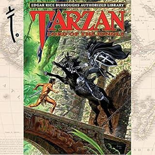 Tarzan, Lord of the Jungle Audiolibro Por Edgar Rice Burroughs arte de portada
