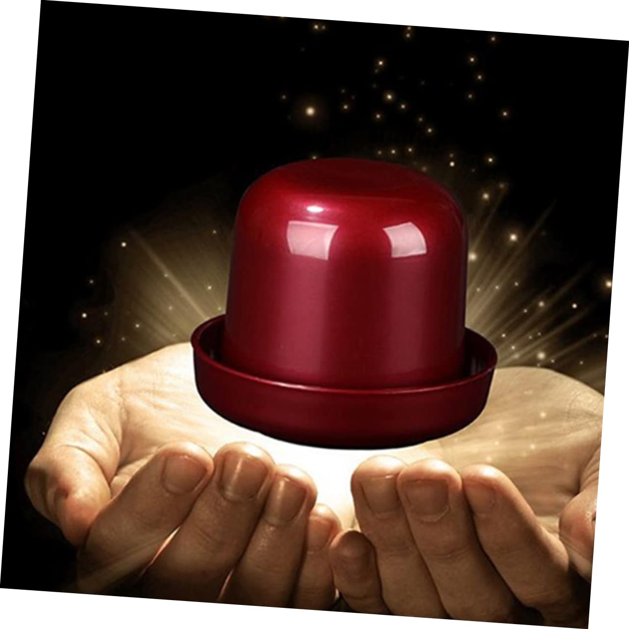 Abaodam Set da 5 Tazze per Dadi Spesse con Coperchio Anti-imbroglio e 25 Dadi Colorati per Giochi da Bar Ktv, Tazza Antirottura Resistente per Serate con Amici e Feste