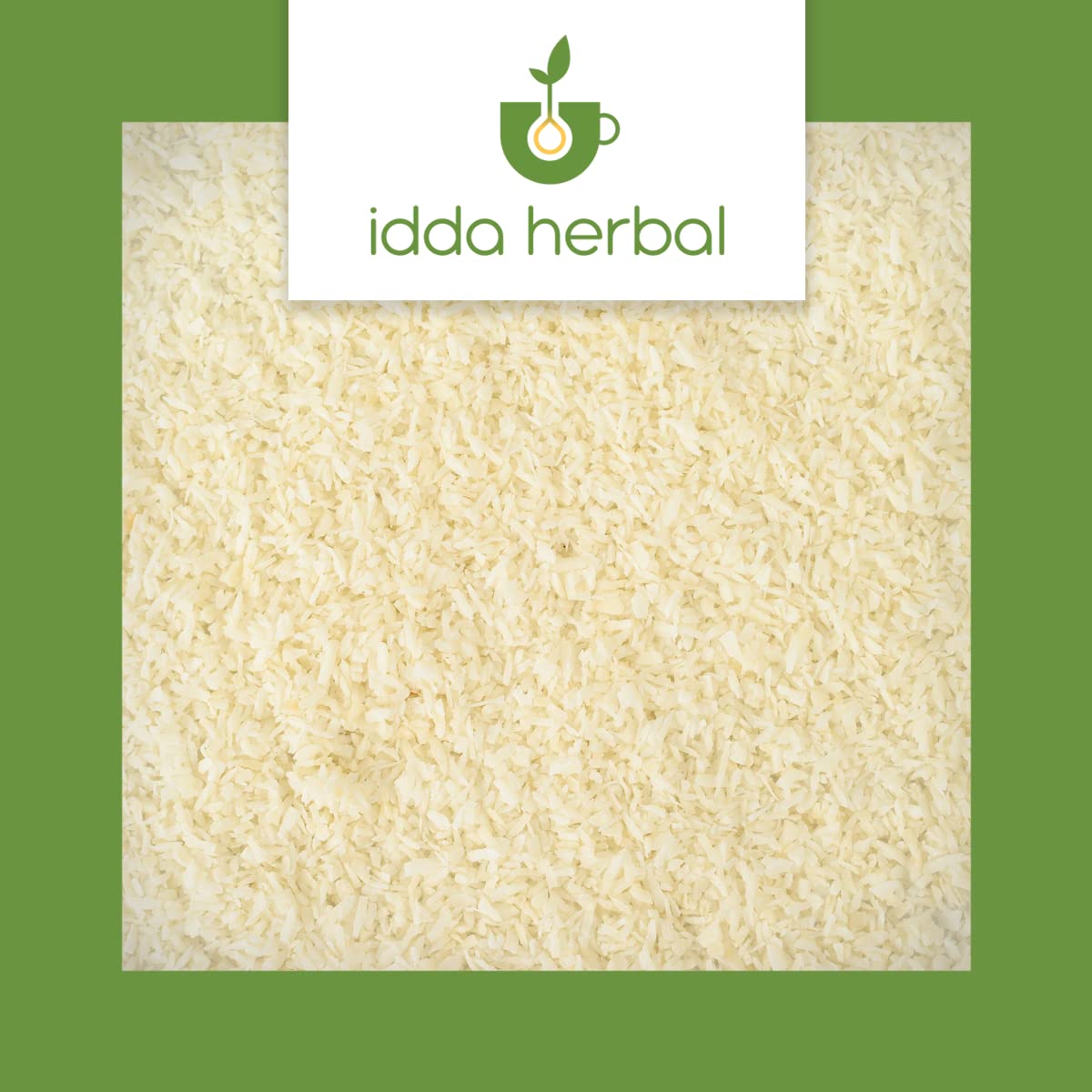 IDDA Herbal Noix de Coco Desséchée BIO 1kg, Noix de Coco Crue pour la Cuisine et la Pâtisserie