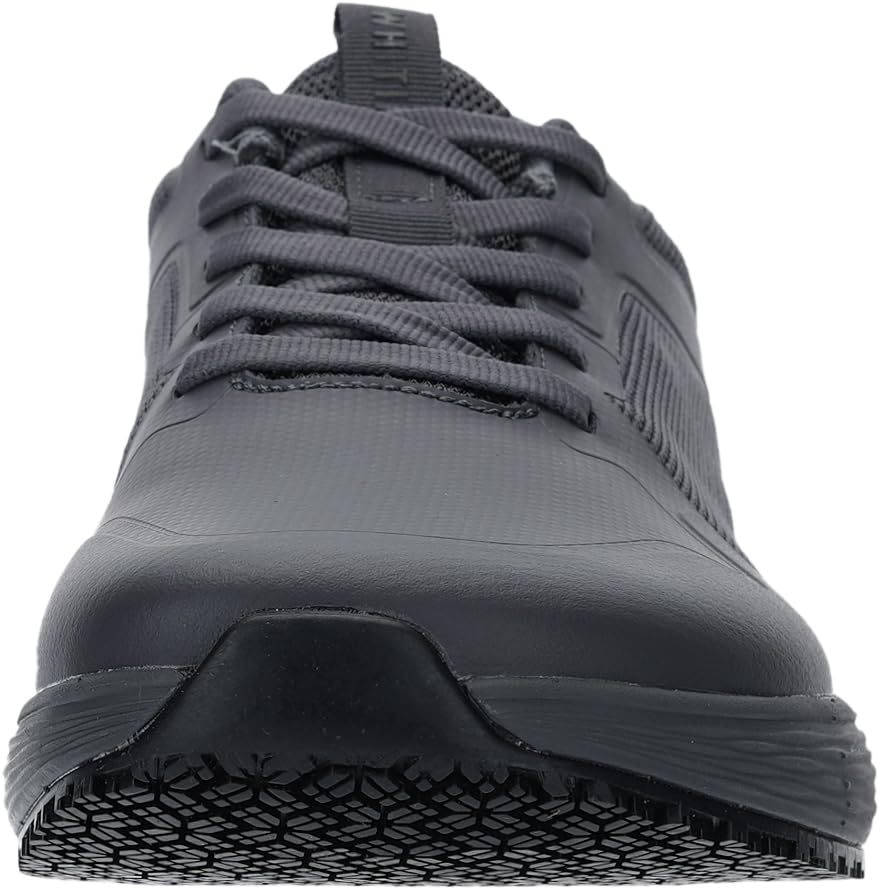 Image of WHITIN Men's Wide Food Service Shoes Water & Oil Resistant Sneaker S890 | Wide Toe Box Allows Toes to Spread Naturally, Zero‑Drop Sole for Natural Stride, Comfort for Long Standing