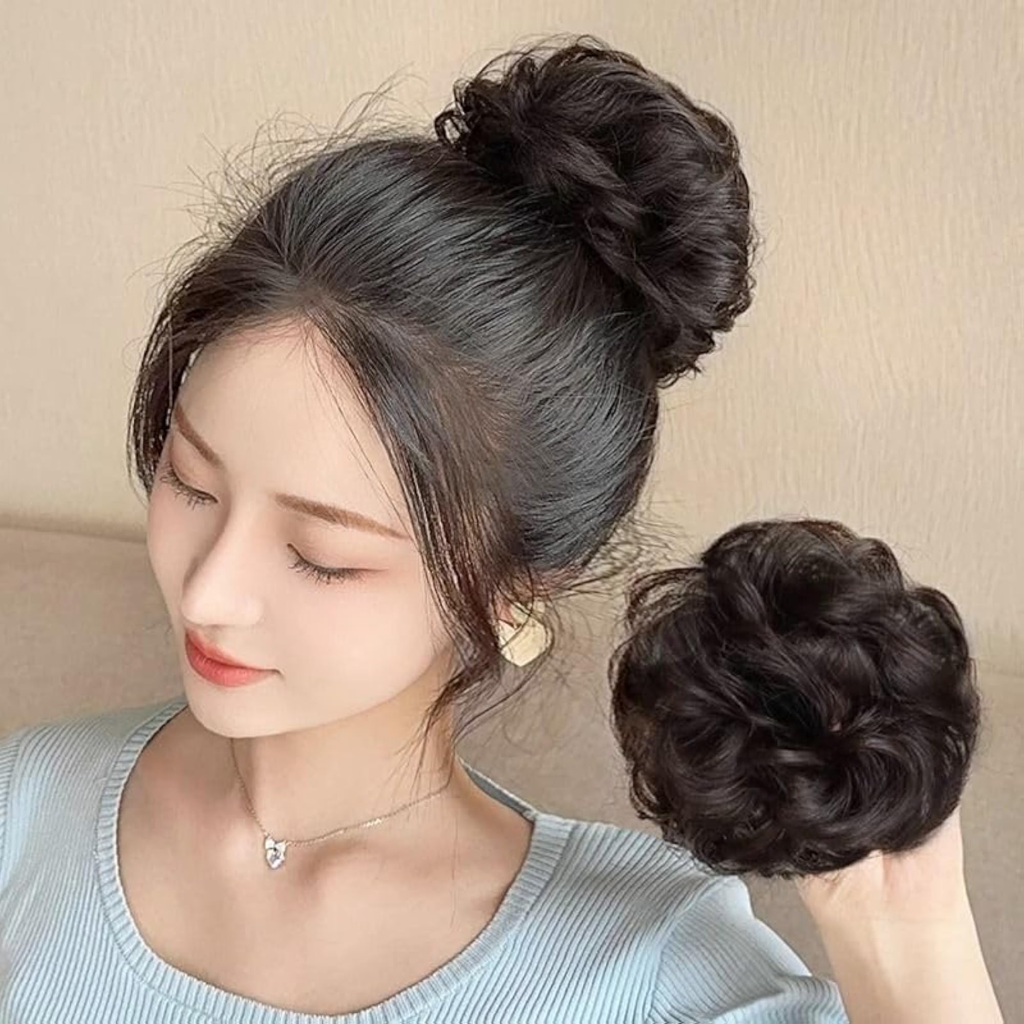Realistic Flower Bud Hair Curler, Natural Hair Styling