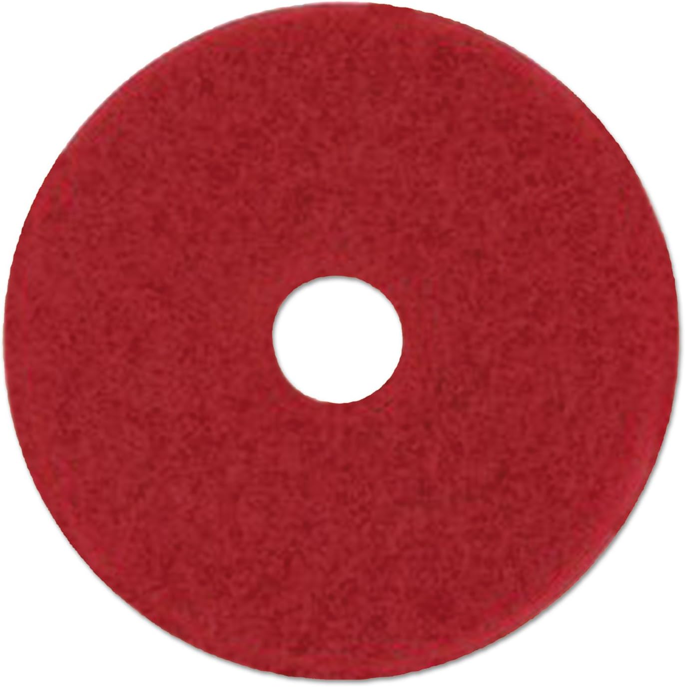 Red Buffer Floor Pads 5100, Low-Speed, 28 X 14, 10/carton