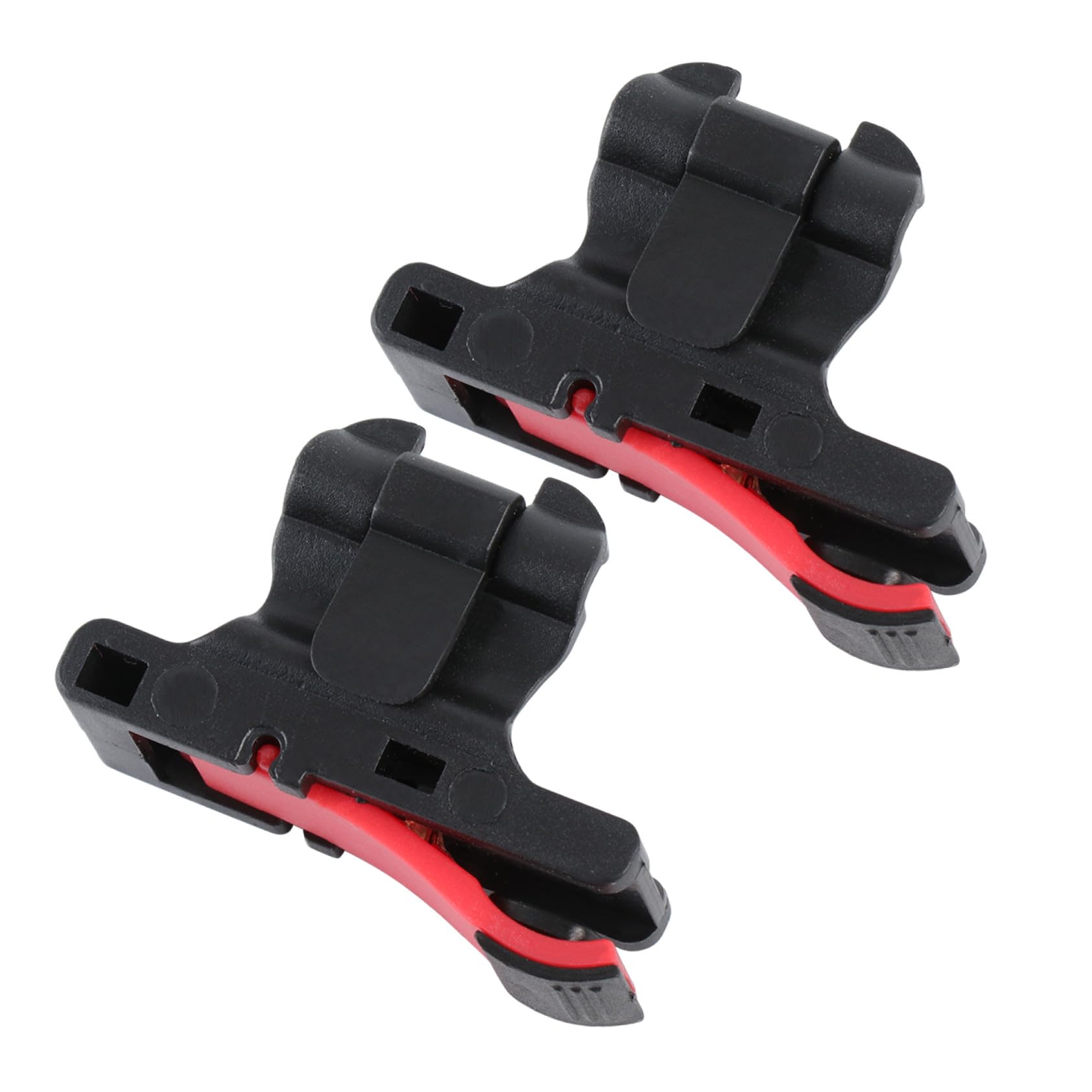 Gatuida Controller di Gioco Pulsante Rapido per Telefoni, Accessorio Assistenza Fps e Clip Regolabile, per Giocatori Mobile, Colore Nero