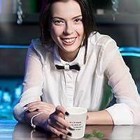 Vista 5 de Forest Green We'Ll Be Friends Until We'Re Old And Senile - Vaso de chupito de cerámica, diseño con texto en inglés